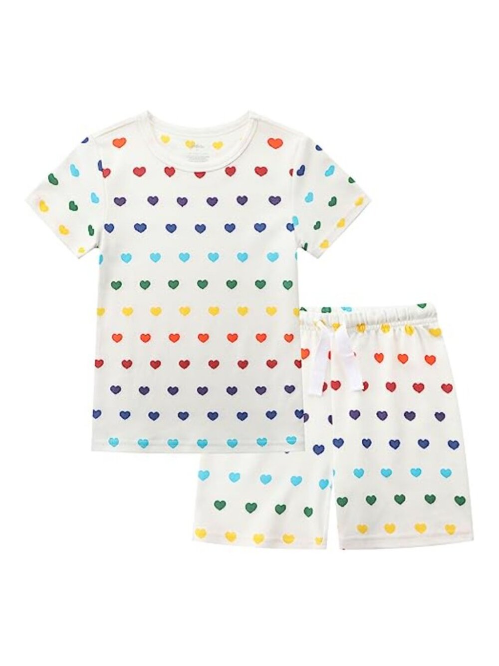 100% Organic Cotton Toddler Pajama Set Long Sleeve 2-Piece Snug Fit Sleepwear